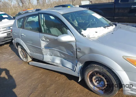 2006 Pontiac Vibe из США, поврежденный, VIN 5Y2SL65846Z412136